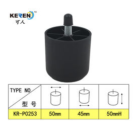 KR-P0253 Vòng điều chỉnh khung giường nhựa chân trượt PP chịu tải mạnh nhà cung cấp