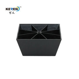KR-P0113 65mm chiều cao đồ nội thất nhựa chân thay thế dễ dàng lắp đặt giảm trượt nhà cung cấp